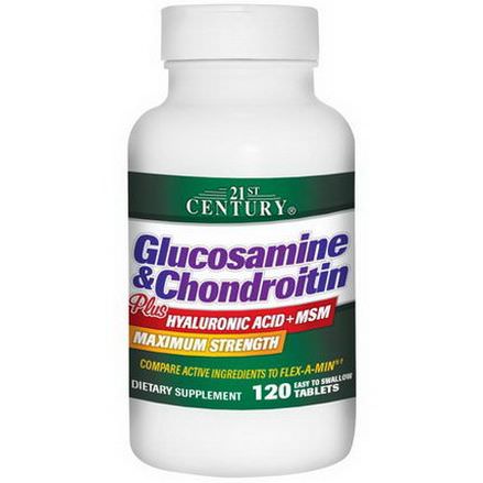 21st Century Health Care, Glucosamine&Chondroitin, 120 Tablets