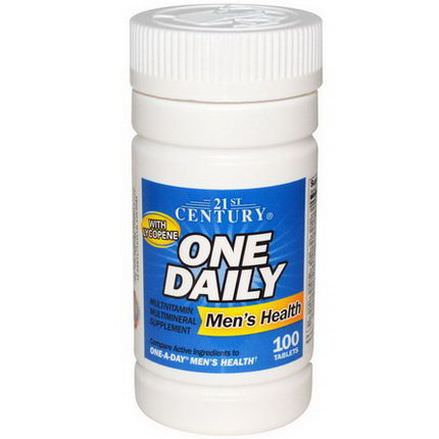 21st Century Health Care, One Daily, Men's Health, 100 Tablets