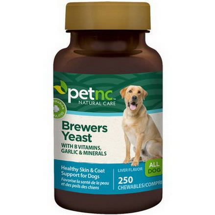 21st Century Health Care, Pet Natural Care, Brewers Yeast, Liver Flavor, 250 Chewables
