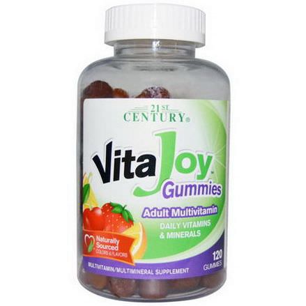 21st Century Health Care, VitaJoy Gummies, Adult Multivitamin, 120 Gummies