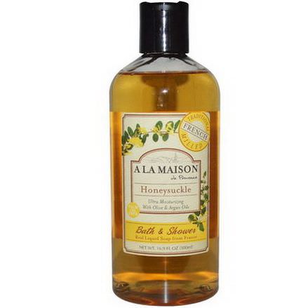 A La Maison de Provence, Bath&Shower Liquid Soap, Honeysuckle 500ml
