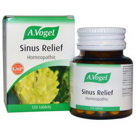 A Vogel, Sinus Relief, 120 Tablets