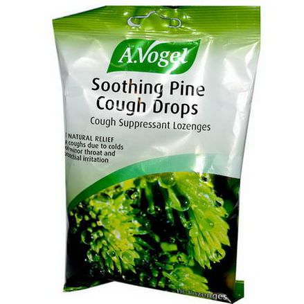 A Vogel, Soothing Pine Cough Drops, 18 Lozenges