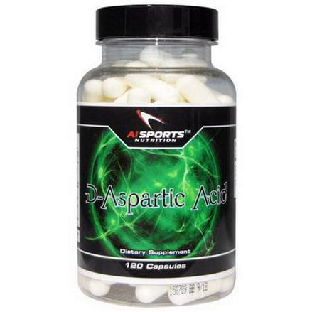 AI Sports Nutrition Anabolic Innovations, D-Aspartic Acid, 120 Capsules