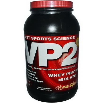 AST Sports Science, VP2, Whey Protein Isolate, Citrus Splash 908g