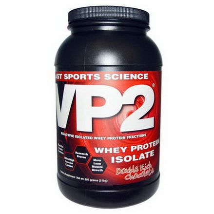 AST Sports Science, VP2, Whey Protein Isolate, Double Rich Chocolate 907g