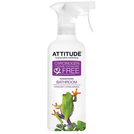 ATTITUDE, Concentrated Bathroom Cleaner, Citrus Zest 475ml