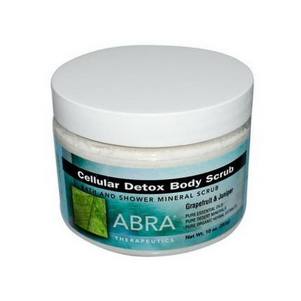 Abra Therapeutics, Cellular Detox Body Scrub, Grapefruit&Juniper 283g