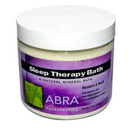 Abra Therapeutics, Sleep Therapy Bath, Mandarin&Neroli 482g