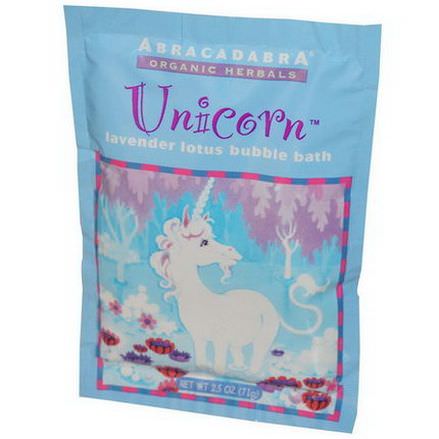 Abra Therapeutics, Unicorn, Lavender Lotus Bubble Bath 71g