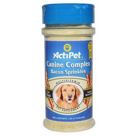 Actipet, Canine Complex Bacon Sprinkles, Powder, 160g