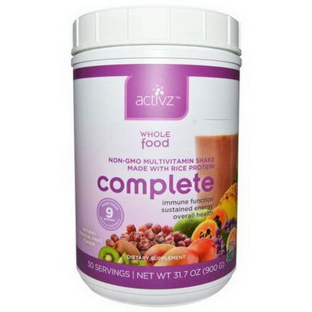 Activz, Complete, Whole Food, Natural Tropical Fruit Flavor 900g
