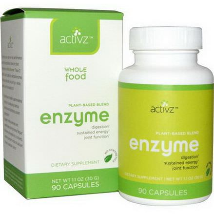Activz, Enzyme, 90 Capsules