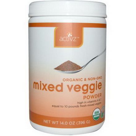 Activz, Mixed Veggie Powder 396g