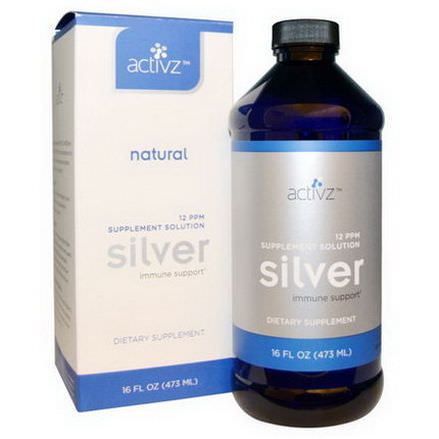 Activz, Silver Immune Support, 12 PPM 473ml