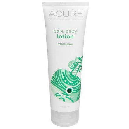 Acure Organics, Bare Baby Lotion, Fragrance Free 221ml