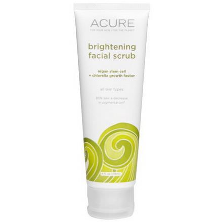 Acure Organics, Brightening Facial Scrub 118ml