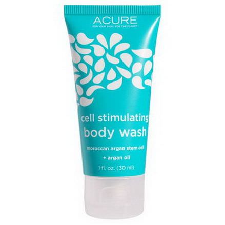 Acure Organics, Cell Stimulating Body Wash Argan Oil 30ml