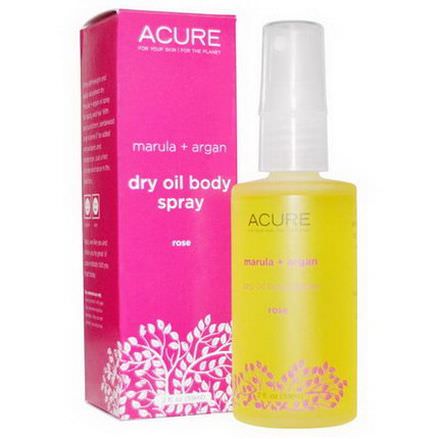 Acure Organics, Dry Oil Body Spray, Rose 59ml