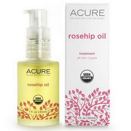 Acure Organics, Rosehip Oil, Treatment 30ml