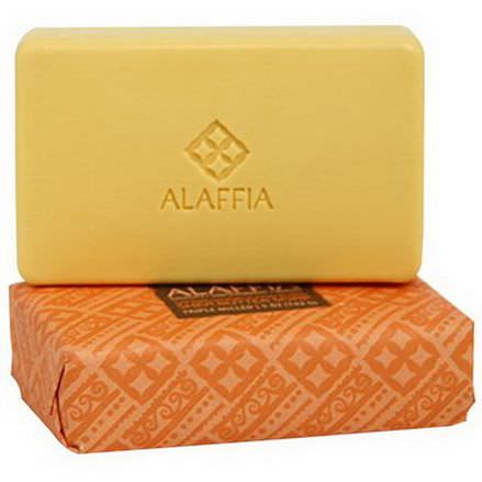 Alaffia, Triple Milled Shea Butter Soap, Sandalwood Ylang Ylang 142g