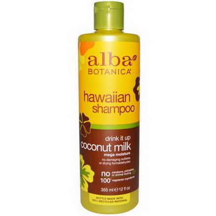 Alba Botanica, Drink it Up Coconut Milk Shampoo 355ml