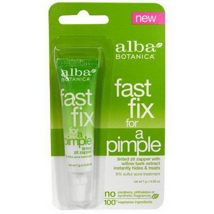 Alba Botanica, Fast Fix For A Pimple 0.25 oz