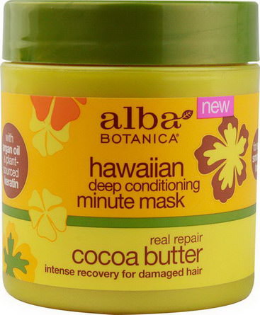 Alba Botanica, Hawaiian Deep Conditioning Minute Mask 156g
