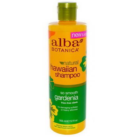 Alba Botanica, Natural Hawaiian Shampoo, So Smooth Gardenia 355ml