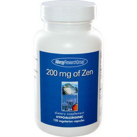 Allergy Research Group, 200mg of Zen, 120 Veggie Caps