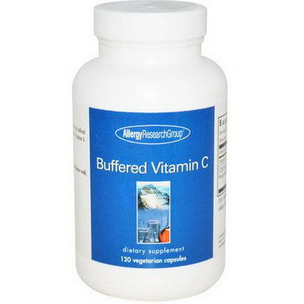 Allergy Research Group, Buffered Vitamin C, 120 Veggie Caps