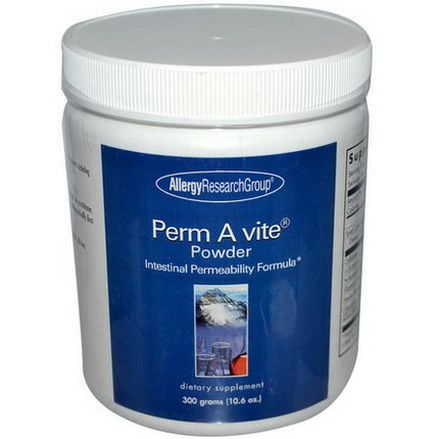 Allergy Research Group, Perm A Vite Powder, Intestinal Permeability Formula 300g