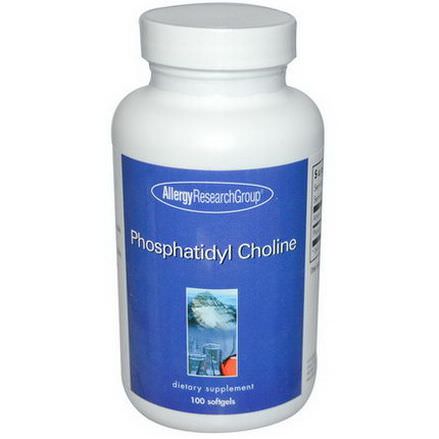 Allergy Research Group, Phosphatidyl Choline, 100 Softgels