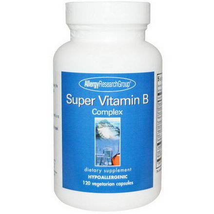 Allergy Research Group, Super Vitamin B Complex, 120 Veggie Caps
