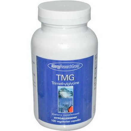 Allergy Research Group, TMG Trimethylglycine, 100 Veggie Caps