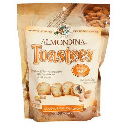 Almondina, Toastees, Coconut Orange Almond 148.9g