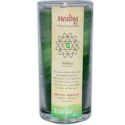 Aloha Bay, Chakra Energy Candle, Healing, Lavandin Orange Tangerine, 11 oz