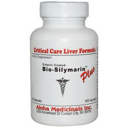 Aloha Medicinals Inc. Bio-Silymarin Plus, 500mg, 60 Capsules