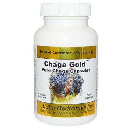 Aloha Medicinals Inc. Chaga Gold, 90 Capsules
