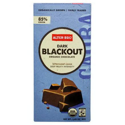Alter Eco, Organic Chocolate, Dark Blackout 80g