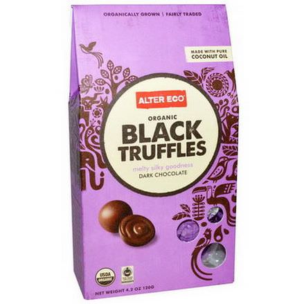 Alter Eco, Organic Dark Chocolate, Black Truffles 120g