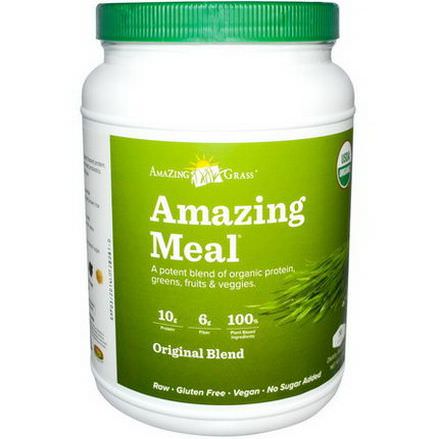 Amazing Grass, Amazing Meal, Original Blend, 23.6 oz