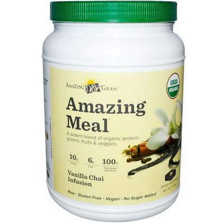 Amazing Grass, Amazing Meal, Vanilla Chai Infusion, 24.8 oz