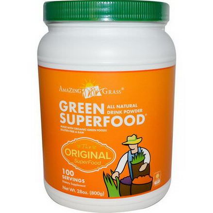 Amazing Grass, Green SuperFood, All Natural Drink Powder 800g