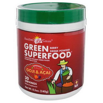 Amazing Grass, Green SuperFood, Berry Drink Powder 240g
