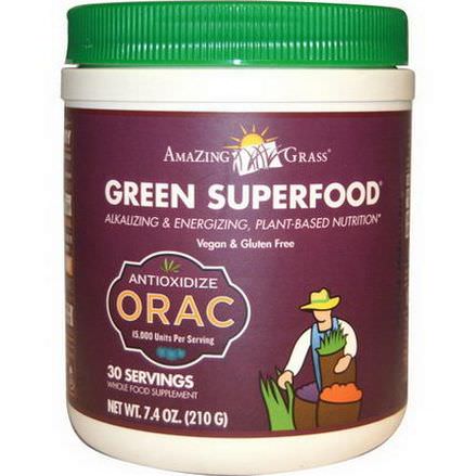 Amazing Grass, Green SuperFood, Tangy Berry Flavor 210g