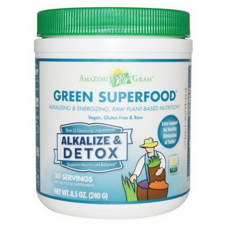 Amazing Grass, Green Superfood, Alkalize&Detox 240g
