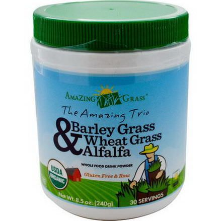 Amazing Grass, The Amazing Trio, Barley Grass&Wheat Grass&Alfalfa 240g