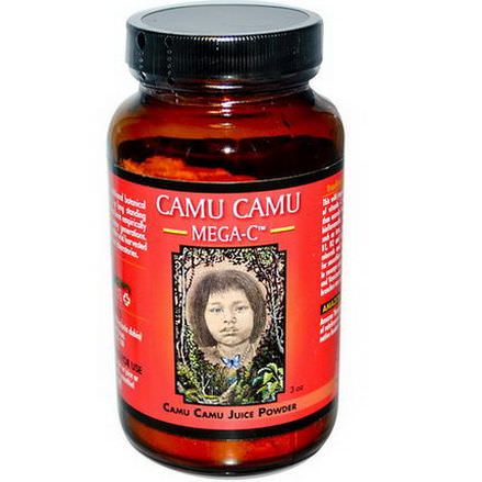 Amazon Therapeutics, Camu Camu Mega-C, Camu Camu Juice Powder, 3 oz