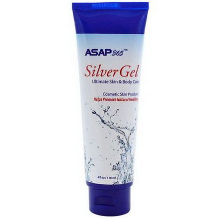 American Biotech Labs, ASAP 365, Silver Gel, Ultimate Skin&Body Care 118ml